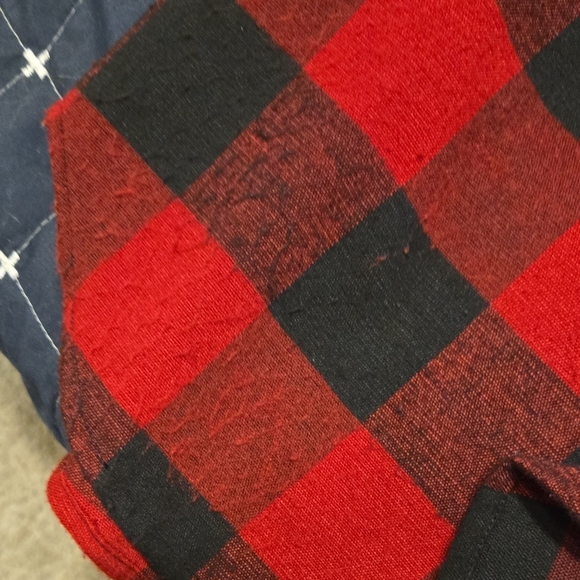 Buddy Basics Red and Black Checkered Men's Shirt - Picture 11 of 11